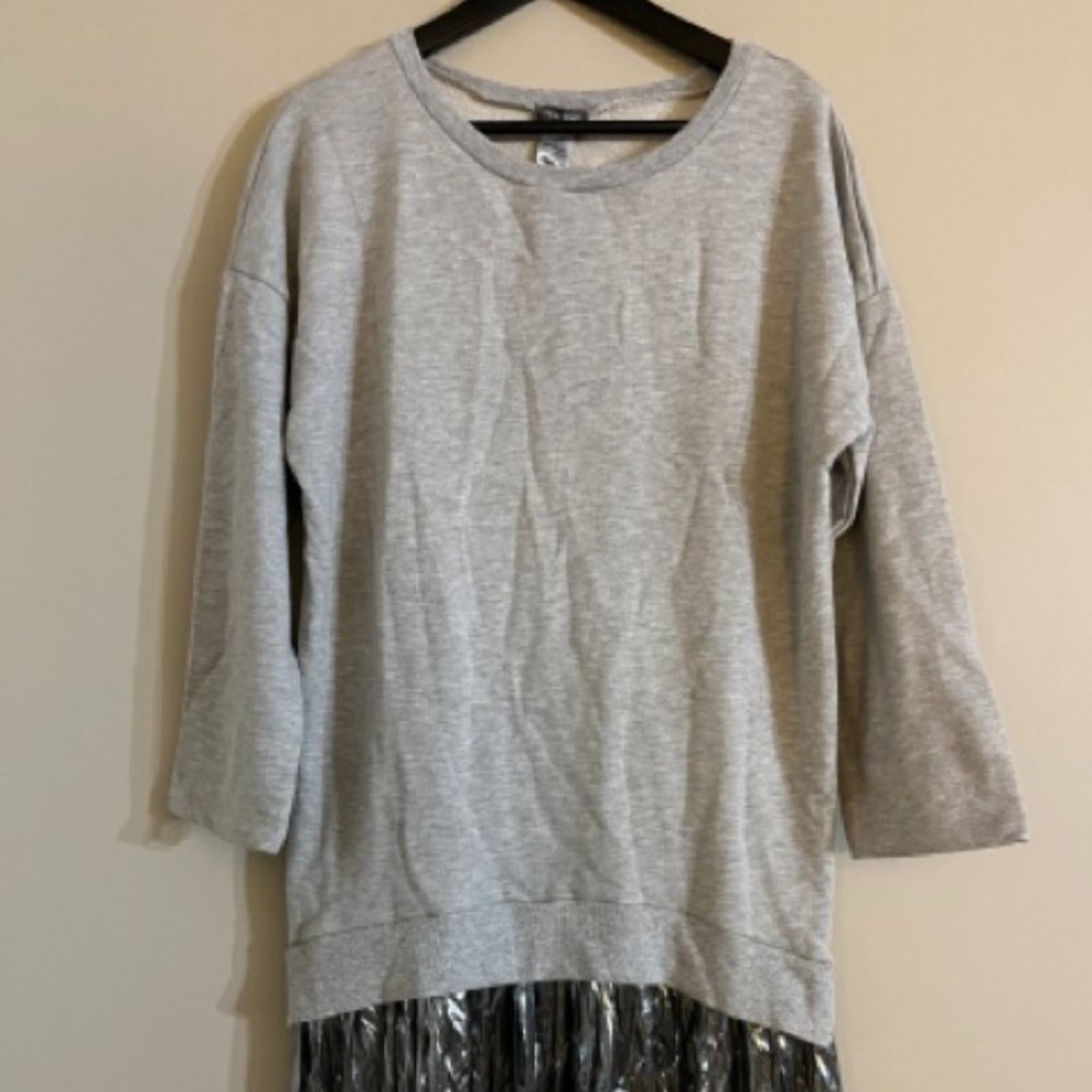 Two toned grey dress